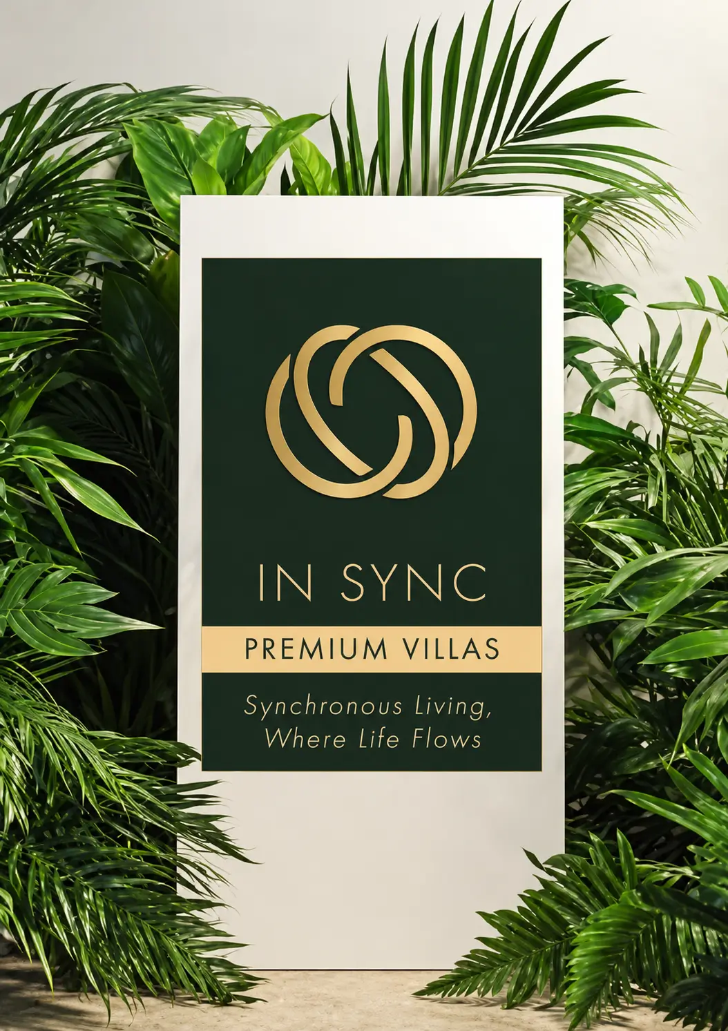 Contemporary architectural detail of an InSync villa
